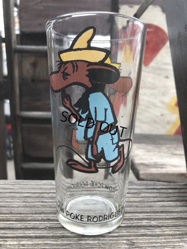 画像4: 70s Vintage Pepsi Glass Slow Poke Rodriguez (B412)