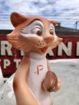 画像7: 50s Vinatge Tiger Cat Football Mascot Rubber Doll (B427)