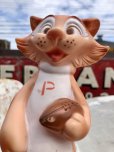 画像8: 50s Vinatge Tiger Cat Football Mascot Rubber Doll (B427)