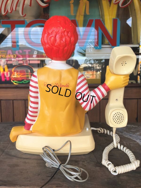 画像3: 80s Vintage Telephone Ronald McDonald Canada Ver (B430)