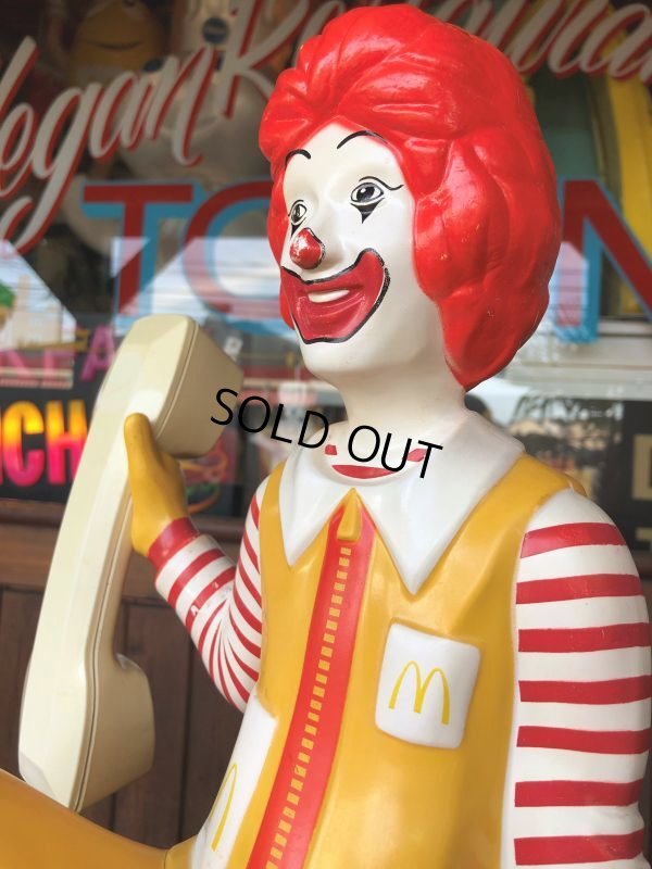 画像5: 80s Vintage Telephone Ronald McDonald Canada Ver (B430)