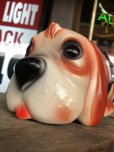 画像6: 70s Carnival Prize Vintage Hound Dog Plastic Lamp (B431)