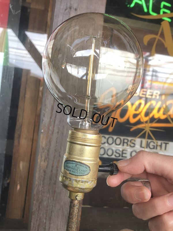 画像12: 70s Carnival Prize Vintage Hound Dog Plastic Lamp (B431)