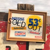 Vintage Nestle Candy Bar Sign (B432)