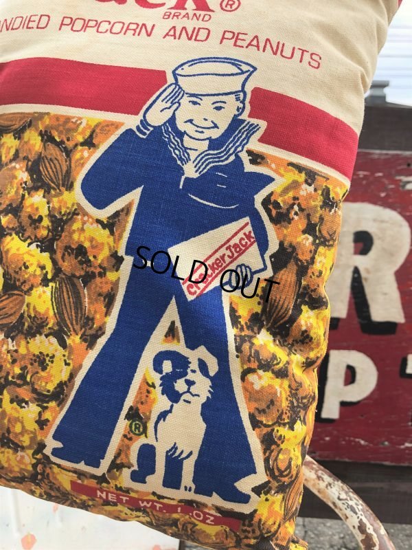 画像2: Vintage Cracker Jack Pillow Cushion (B435)