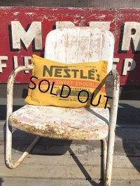 Vintage NESTLE's Semi-Sweet Chocolate Pillow Cushion (B434)