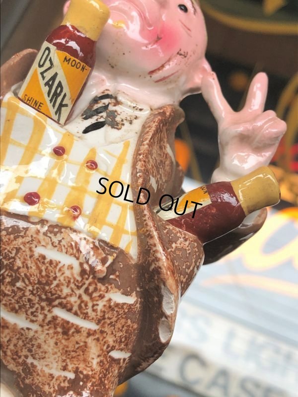 画像11: Vintage OZARK Moonshine Ceramic Toothpick  Holder (B440)