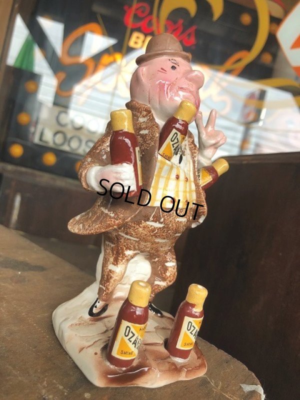 画像5: Vintage OZARK Moonshine Ceramic Toothpick  Holder (B440)