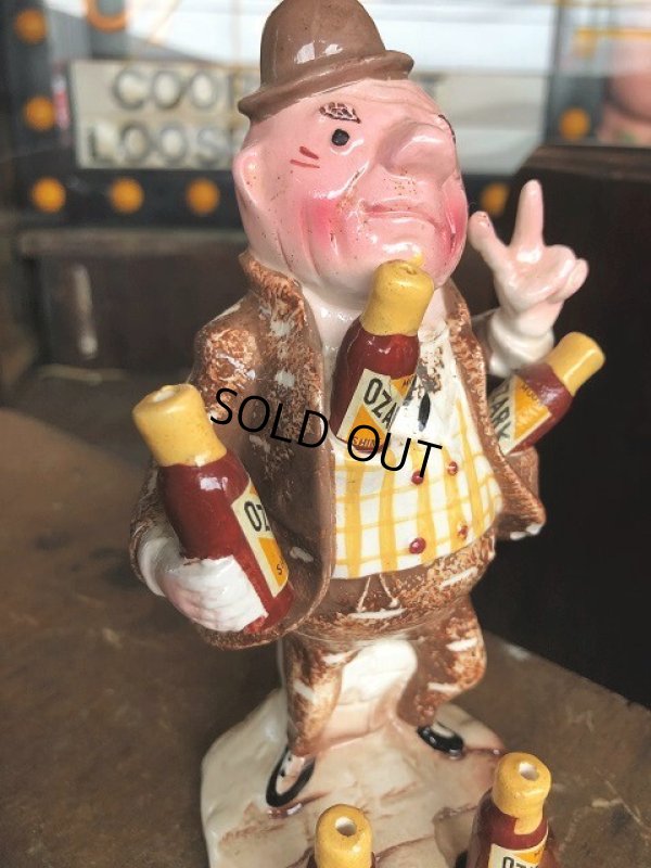 画像8: Vintage OZARK Moonshine Ceramic Toothpick  Holder (B440)