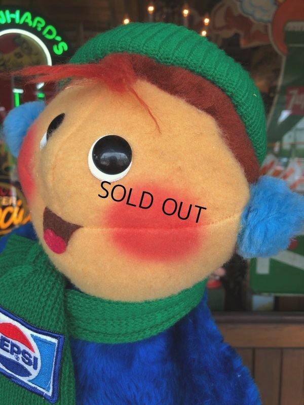 画像5: 70s Vintage Pepsi Christmas Doll 43cm (B442)