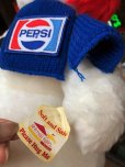 画像2: 70s Vintage Pepsi Christmas Doll Snow Man 52cm (B444) (2)