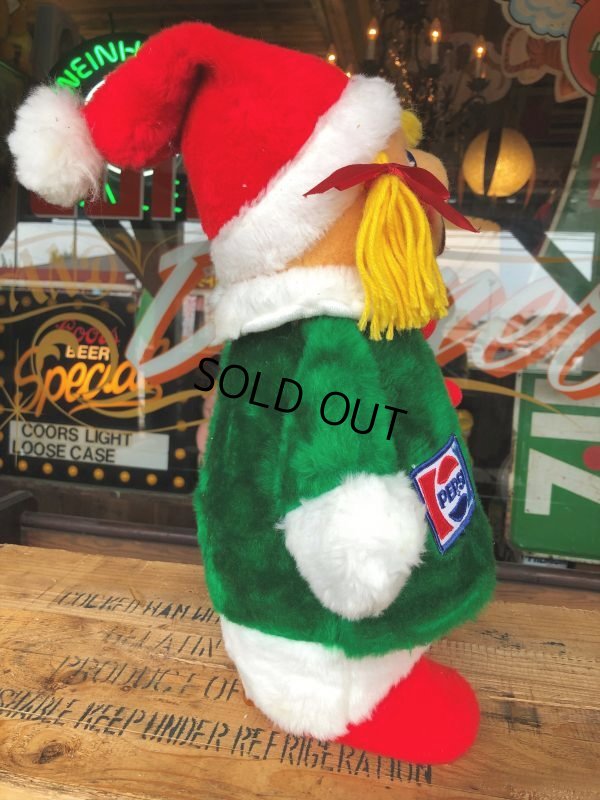 画像7: 70s Vintage Pepsi Christmas Doll 43cm (B440)