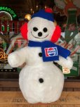 画像8: 70s Vintage Pepsi Christmas Doll Snow Man 52cm (B444)