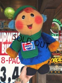 70s Vintage Pepsi Christmas Doll 43cm (B442)