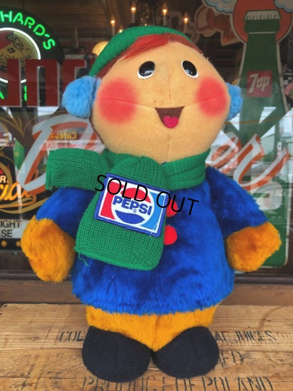 画像9: 70s Vintage Pepsi Christmas Doll 43cm (B442)