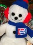 画像4: 70s Vintage Pepsi Christmas Doll Snow Man 52cm (B444)