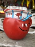 画像5: 60s Vintage Funny Face Mug Choo Choo Cherry (B448)