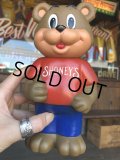 90s Vintage Shoney’s Bear Coin Bank Doll  (B449)