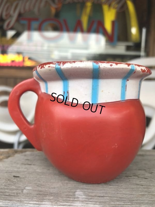 画像3: 60s Vintage Funny Face Mug Choo Choo Cherry (B448)