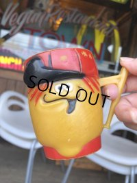 60s Vintage Funny Face Mug  Lefty Lemon (B444)
