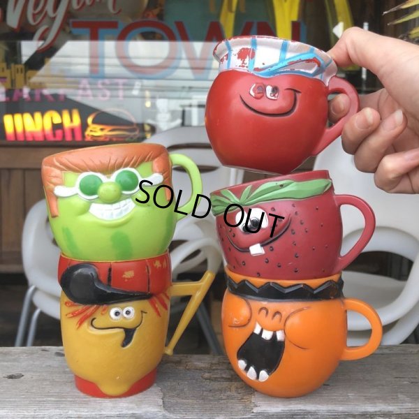 画像7: 60s Vintage Funny Face Mug  Lefty Lemon (B444)