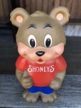 画像6: 90s Vintage Shoney’s Bear Coin Bank Doll  (B449)