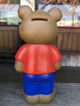 画像3: 90s Vintage Shoney’s Bear Coin Bank Doll  (B449)