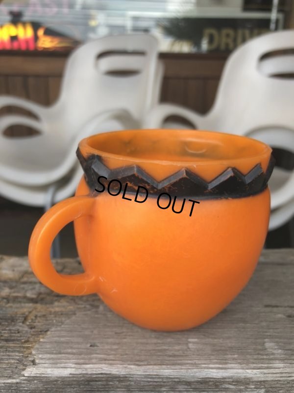 画像3: 70s Vintage Funny Face Mug  Jolly Olly Orange (B446)