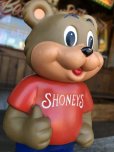 画像7: 90s Vintage Shoney’s Bear Coin Bank Doll  (B449)