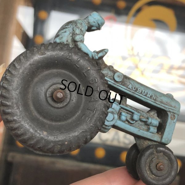 画像5: 50s Vintage Auburn Rubber Tractor toy (B453)