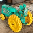 画像9: 50s Vintage Auburn Rubber Tractor toy (B452)