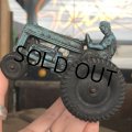 50s Vintage Auburn Rubber Tractor toy (B453)