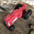 画像6: 50s Vintage Rubber Tractor toy (B455)