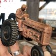 画像2: 50s Vintage Auburn Rubber Tractor toy (B454) (2)