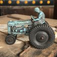 画像2: 50s Vintage Auburn Rubber Tractor toy (B453) (2)