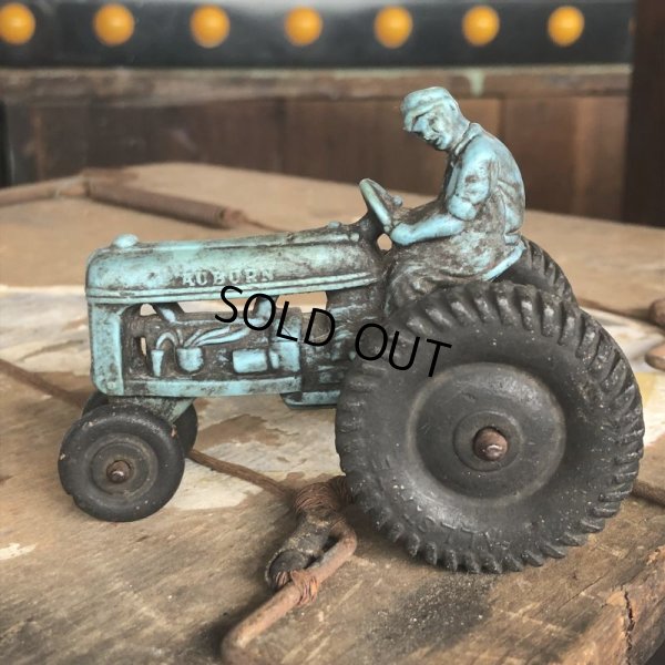 画像2: 50s Vintage Auburn Rubber Tractor toy (B453)