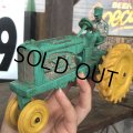 50s Vintage Auburn Rubber Tractor toy (B452)