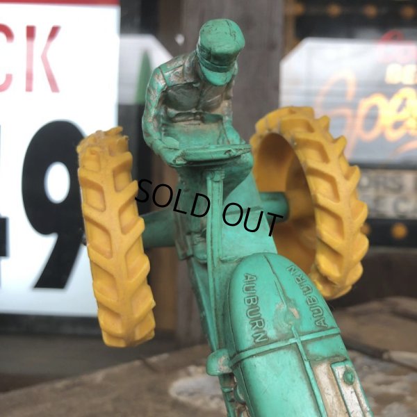 画像6: 50s Vintage Auburn Rubber Tractor toy (B452)