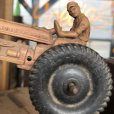 画像9: 50s Vintage Auburn Rubber Tractor toy (B454)