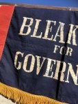 画像8: 1930s BLEAKLEY FOR GOVERNOR Campaign Political Banner Flag Sign (B458)