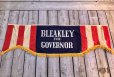 画像14: 1930s BLEAKLEY FOR GOVERNOR Campaign Political Banner Flag Sign (B458)