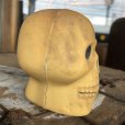 画像3: Vintage Halloween Decoration Skull Blow Mold Plastic Lamp Head (B463)