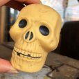 画像7: Vintage Halloween Decoration Skull Blow Mold Plastic Lamp Head (B459)