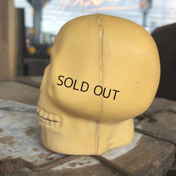 画像5: Vintage Halloween Decoration Skull Blow Mold Plastic Lamp Head (B461)