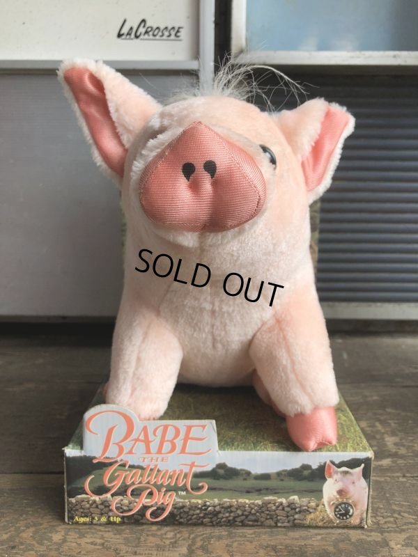 画像7: Vintage Babe Movie The Gallant Pig Plush Doll (B468)