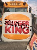 Vintage Burger King Old Logo Outdoor Sign Super Big Size!!! (B469)