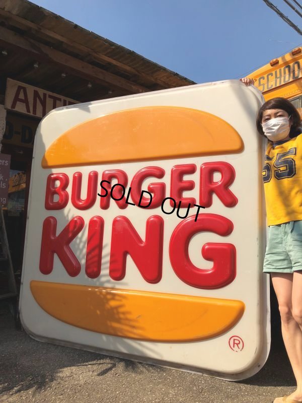 画像2: Vintage Burger King Old Logo Outdoor Sign Super Big Size!!! (B469)