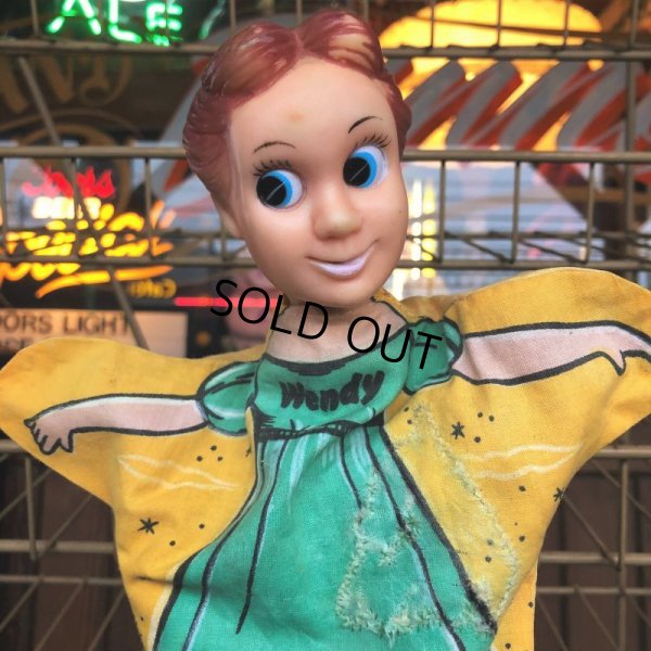 画像8: Vintage Gund  Hand Puppet WDP Peter Pan Wendy (B471)