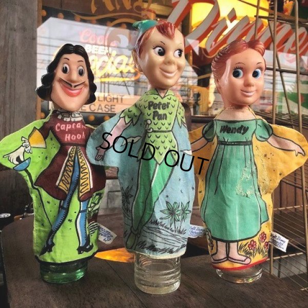 画像8: Vintage Gund  Hand Puppet WDP Peter Pan Captain Hook (B470)
