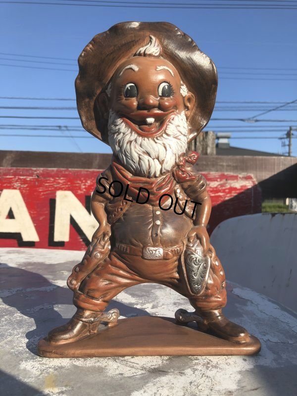 画像2: Vintage Nugget Sam Ceramic Statue (B475)